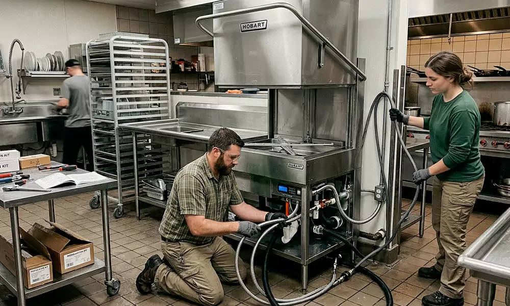 Commercial Dishwasher Installation in Medford, MA