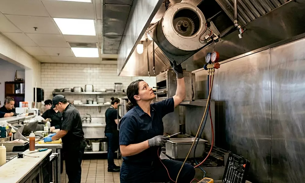 Commercial Exhaust Fan Repair in Medford, MA