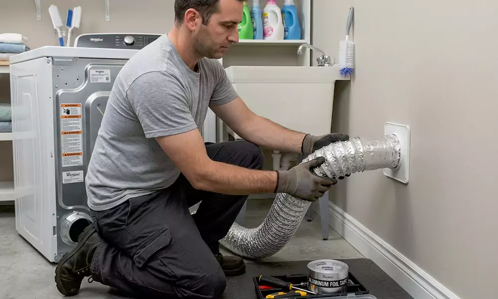 Dryer Vent Installation in Medford, MA