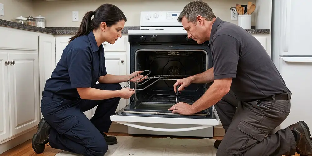Oven Heating Element Replacement in Medford, MA