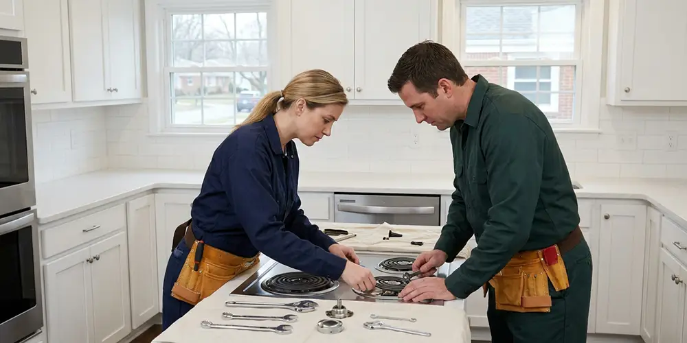Stove Burner Replacement in Medford, MA
